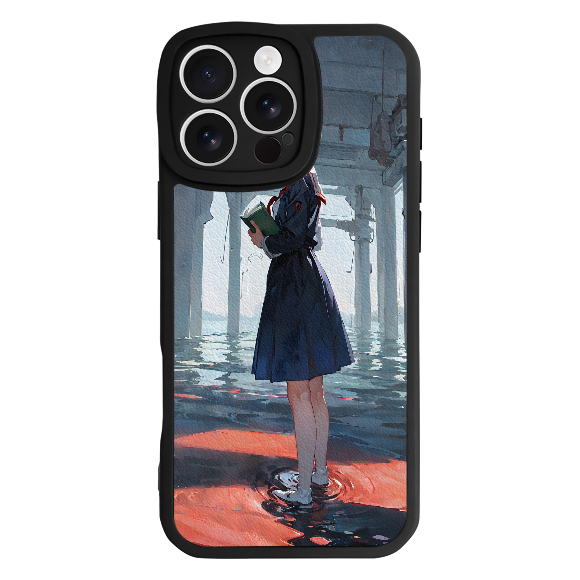 （画像用） EVA 新世紀エヴァンゲリオン 【iPhone 16シリーズ対応】シリコンスマホケース（レザー調） 材質：シリコン
